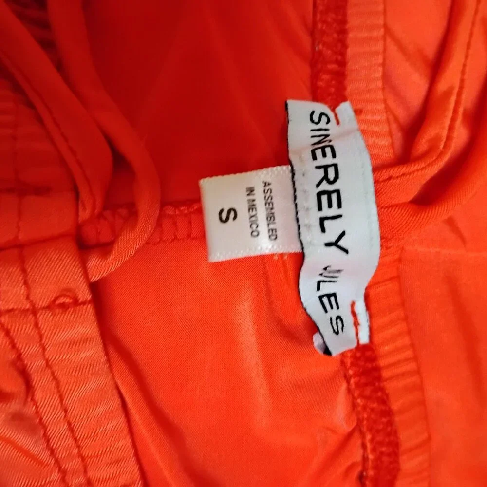 Sincerly Jules-S-- (LYCRAS TEXTURED) -RADIANT ORANGES COLORS-STRAPLESS & HALTHER